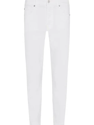 Jeansy Slim Fit 7 For All Mankind biały