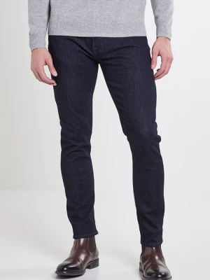 Jeansy Slim Fit 7 For All Mankind granatowy