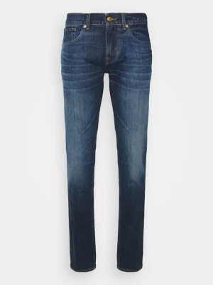 Jeansy Slim Fit 7 For All Mankind granatowy