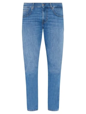 Jeansy Slim Fit 7 For All Mankind niebieski