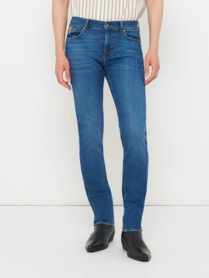 Jeansy Slim Fit 7 For All Mankind niebieski