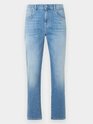 Jeansy Slim Fit Ag Jeans jasnoniebieski denim