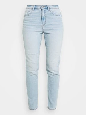 Jeansy Slim Fit American Eagle przecierany denim