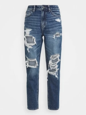 Jeansy Slim Fit American Eagle przecierany denim
