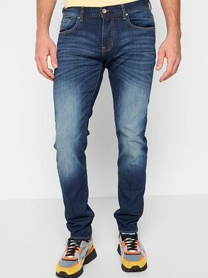 Jeansy Slim Fit Armani Exchange niebieski