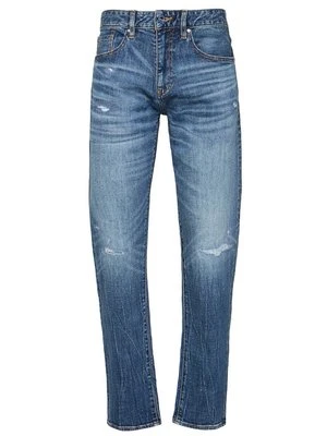 Jeansy Slim Fit Armani Exchange granatowy