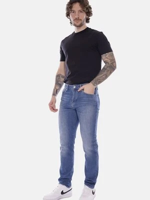Jeansy Slim Fit Armani Exchange niebieski denim