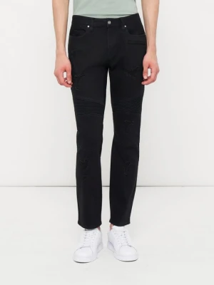 Jeansy Slim Fit Armani Exchange czarny