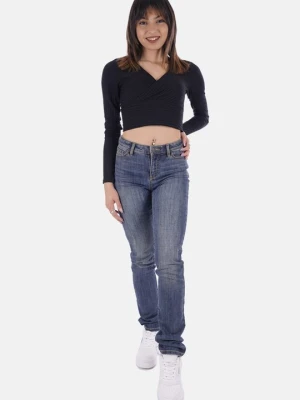 Jeansy Slim Fit Armani Exchange niebieski denim