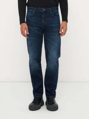 Jeansy Slim Fit Armani Exchange niebieski denim