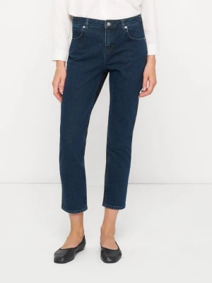 Jeansy Slim Fit Ba&sh niebieski