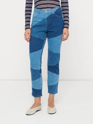 Jeansy Slim Fit Ba&sh niebieski