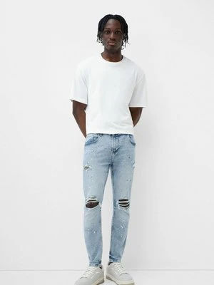 Jeansy Slim Fit Bershka