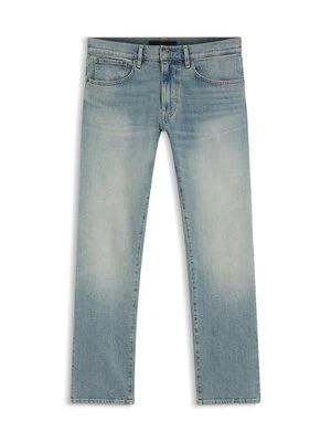 Jeansy Slim Fit Boss niebieski denim