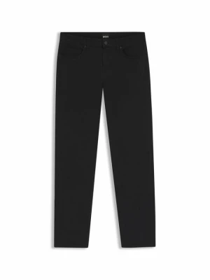 Jeansy Slim Fit Boss czarny