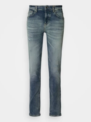 Jeansy Slim Fit Boss niebieski denim