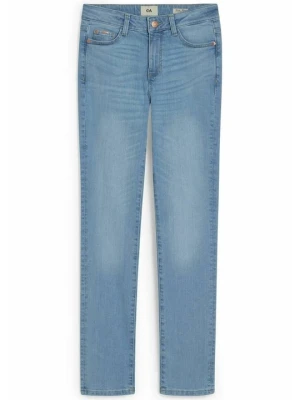 Jeansy Slim Fit C&A jasnoniebieski denim