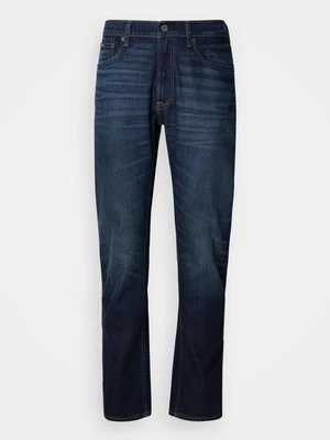 Jeansy Slim Fit Calvin Klein ciemnoniebieski