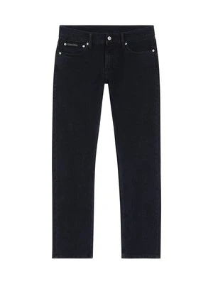 Jeansy Slim Fit Calvin Klein Jeans ciemnoniebieski