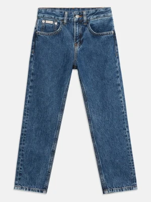 Jeansy Slim Fit Calvin Klein Jeans ciemnoniebieski