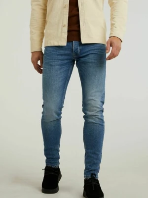 Jeansy Slim Fit CHASIN' niebieski