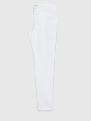 Jeansy Slim Fit Closed biały