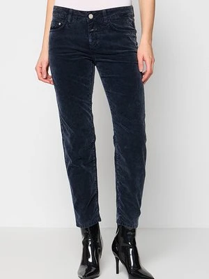 Jeansy Slim Fit Closed granatowy