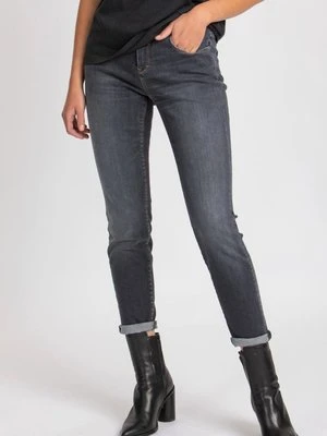 Jeansy Slim Fit Closed szary