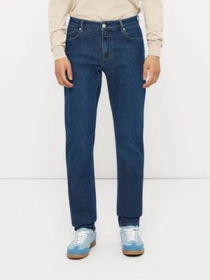 Jeansy Slim Fit Closed granatowy