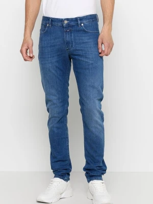 Jeansy Slim Fit Closed granatowy