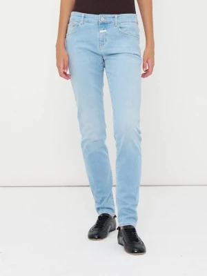 Jeansy Slim Fit Closed jasnoniebieski