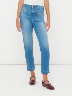 Jeansy Slim Fit Closed niebieski