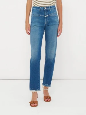 Jeansy Slim Fit Closed niebieski