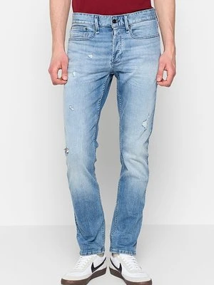 Jeansy Slim Fit Denham jasnoniebieski