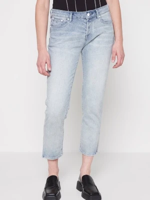 Jeansy Slim Fit Denham niebieski