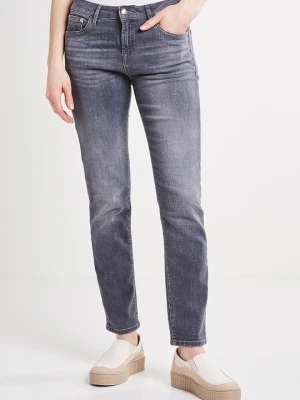 Jeansy Slim Fit Denham szary