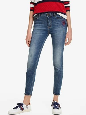 Jeansy Slim Fit Desigual