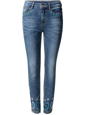 Jeansy Slim Fit Desigual