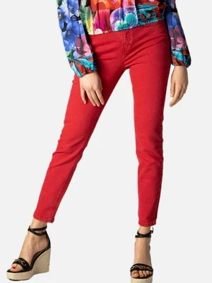 Jeansy Slim Fit Desigual