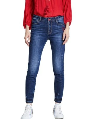 Jeansy Slim Fit Desigual