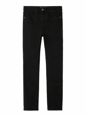 Jeansy Slim Fit Desigual czarny