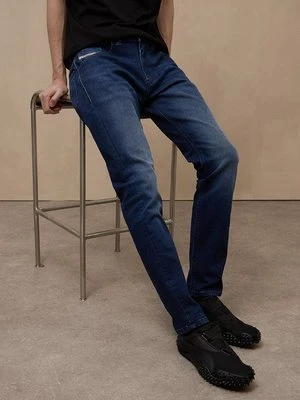 Jeansy Slim Fit Diesel niebieski denim