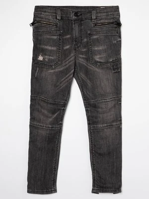 Jeansy Slim Fit Diesel antracytowy
