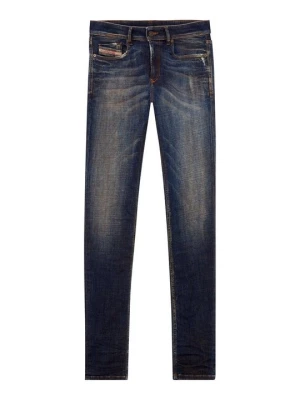 Jeansy Slim Fit Diesel granatowy
