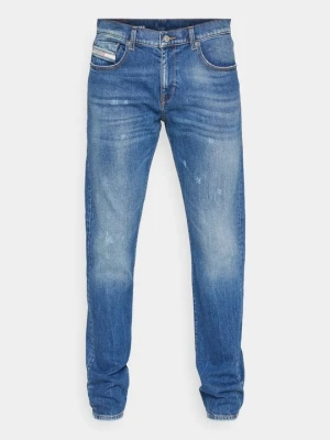 Jeansy Slim Fit Diesel niebieski