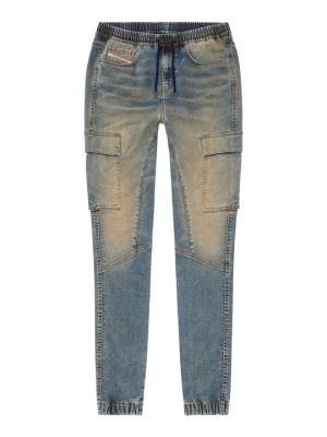Jeansy Slim Fit Diesel niebieski