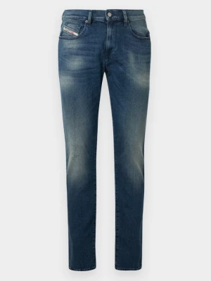 Jeansy Slim Fit Diesel niebieski denim