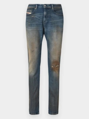 Jeansy Slim Fit Diesel niebieski denim