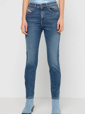 Jeansy Slim Fit Diesel niebieski denim