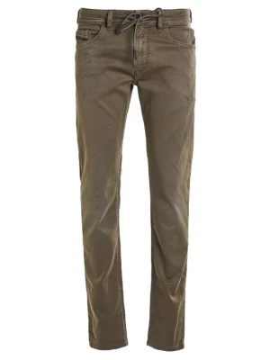 Jeansy Slim Fit Diesel zielony